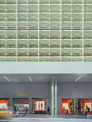 The Architecture of Anticipation: Prada’s Scaffolding Spectacle on Fifth Avenue