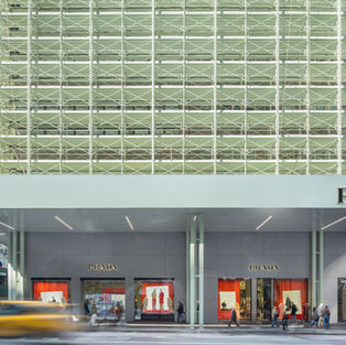 The Architecture of Anticipation: Prada’s Scaffolding Spectacle on Fifth Avenue
