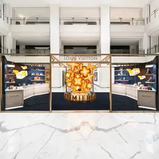 Louis Vuitton Le Voyage des Lumières Pop-Up, Beijing SKP China.