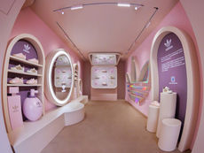 Adidas Originals and HARMAY Superstar Make-Up Series Pop-Up Space, Anfu Road Shanghai.