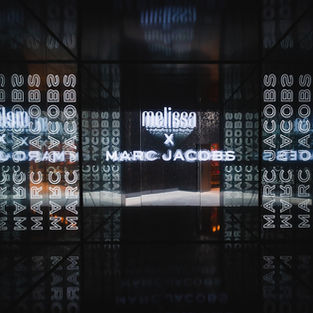 Melissa x Marc Jacobs Collaboration Installation, São Paulo Brazil.