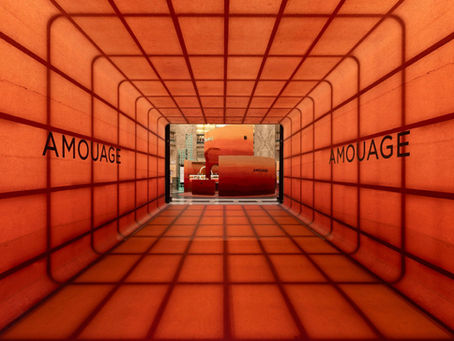 Amouage Pop-Up Space, Galeries Lafayette Champs-Élysées Paris.