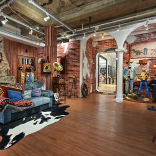 Levi's Toy Story Pop-Up Installation at Levi's SPACE, Yuyuan Road Shanghai China.
