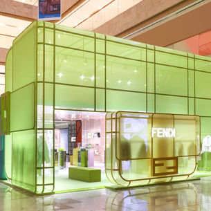 Fendi Winter Capsule Collection Pop-Up & Cafe, Nanjing Deji Plaza China.
