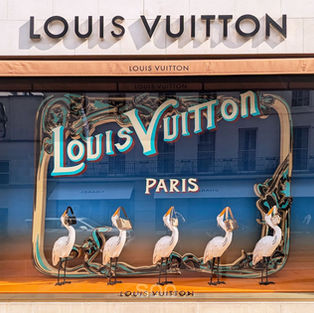 Louis Vuitton Voyage Window Display Installation, New Bond Street London.