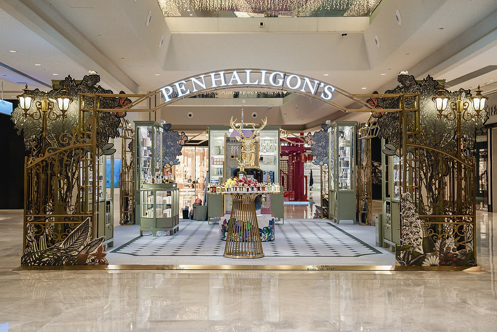 Penhaligon's Fragrant Garden PopUp Store, Beijing China World Mall.