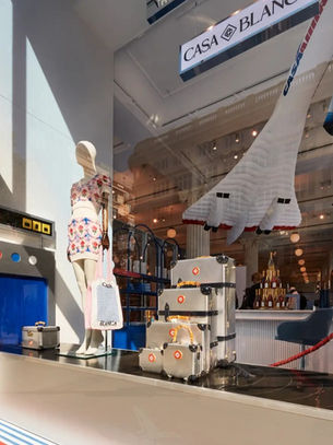 Casablanca 'Casa Air' Selfridges Corner Shop, London.