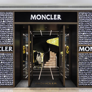 Moncler Flagship Store Concept, Shanghai Hang Lung Plaza China.