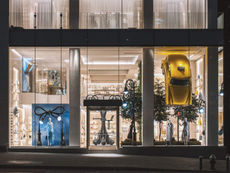 Dior and Alex Chinneck Bend Urban Landscapes Into Couture Art