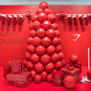 Gymshark Holiday Pop-Up Store, Wooster St NYC.