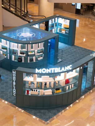 Montblanc 'The Library Spirit' Pop-Up Event Space, Garden Court Pacific Place Hong Kong.