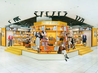 Miu Miu Atheneum Pop-Up Space, Isetan The Stage Tokyo Japan.
