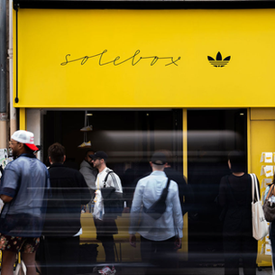 Solebox X Adidas Originals Teaser Pop-Up Event, Cafe Fringe Le Marais Paris.
