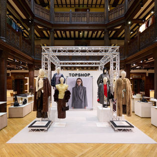 Topshop Relaunch Pop-Up, Liberty Regent Street London.