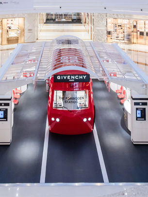 The Underground Allure: Givenchy Beauty Reimagines the Paris Metro in Xiamen