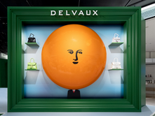 Delvaux & Rene Magritte Pop-Up Space, The Stage Isetan Shinjuku Tokyo Japan.