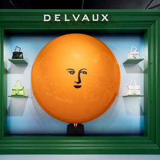 Delvaux & Rene Magritte Pop-Up Space, The Stage Isetan Shinjuku Tokyo Japan.