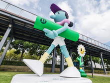Lululemon x Jeremyville Interactive Installation, Xuhui Riverside Shanghai China.  