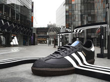 Adidas Samba Three Stripes Pop-Up Installation, Beijing Sanlitun China.