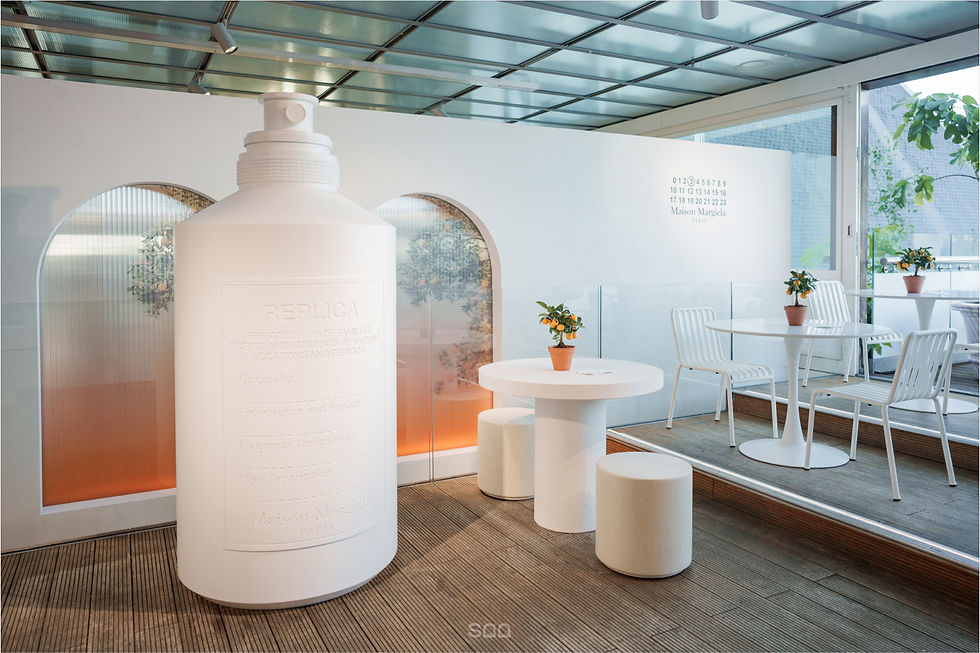 Pictures courtesy of Maison Margiela / De Bijenkorf / The Set Company
