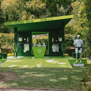 Lululemon Tennis Club Activation, Beverly Hills USA. 