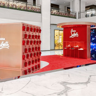 Christian Louboutin Red Sole Pop-Up Installation, Beijing SKP China.