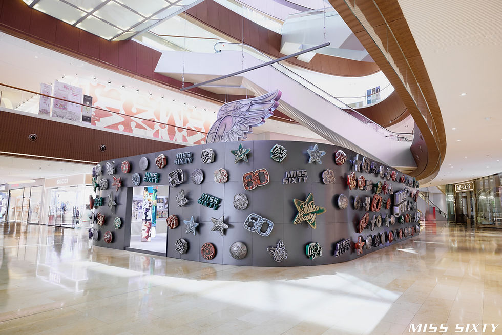 Miss Sixty Pop Art Heart Installation, Guangzhou - Pictures Courtesy of Miss Sixty