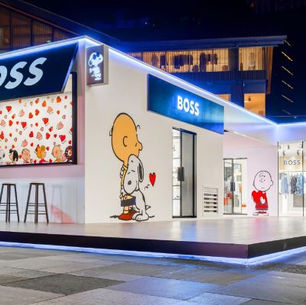 Hugo Boss x Peanuts Snoopy Pop-Up Space, Sino-Ocean Taikoo Li Chengdu China.