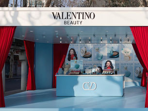 Baroque Blues: Valentino Beauty’s Living Studio Takeover in Shanghai
