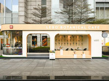 Lego Botanical Cafe, Eslite Xinyi Store 1F Outdoor Plaza Taipei Taiwan.