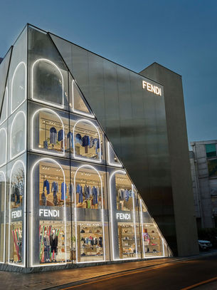 Palazzo Fendi Seoul Flagship Store, Cheongdam-dong Korea.