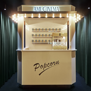 Ami Paris x Woo Shik Pop-Up Cinema Space, Seongdong-gu Seoul Korea.