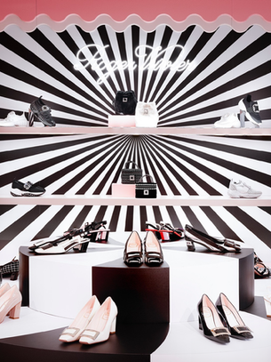 Roger Vivier 'Vivier Op-tical' Pop-Up Space, Siam Paragon Bangkok Thailand. 