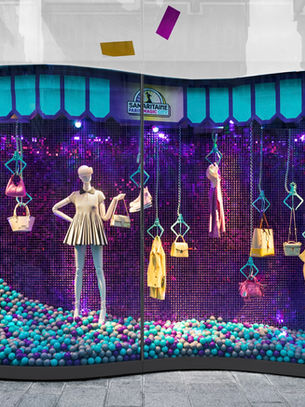 Samaritaine Magic City Window Display Installation, Paris.