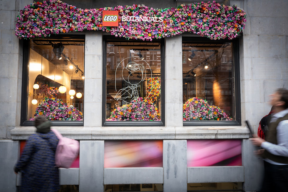 The Lego Botanticals Bloom Bar, Amsterdam - Pictures Courtesy of HATTER