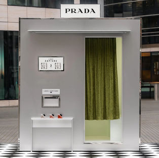 Prada Beauty Photobooth Pop-Up Global Activations.