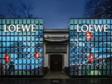 Loewe New Year Lantern Festival Activation, Yuyuan Garden Nanjing China.