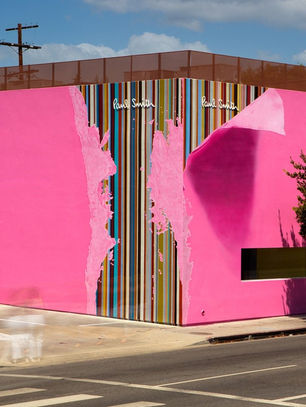 Paul Smith Signature Stripe Exterior Update, LA.