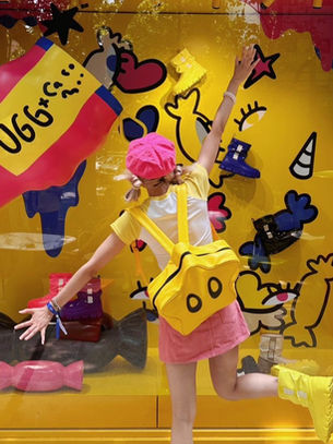 Ugg Boots Dopamine Energy Station Pop-Up, Yuyuan Road Shanghai China.