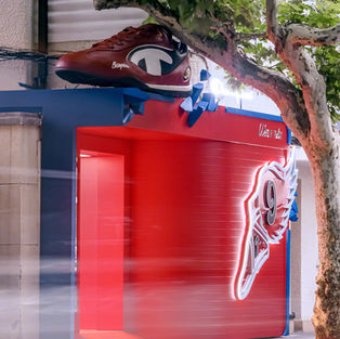 Champion 'Wing It Today' Pop-Up Space, Anfu Road Shanghai China.