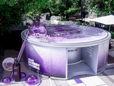 L'Oreal Youth Code 4.0 Immersive Installation Pop-Up Space, Shankangli Shanghai China.