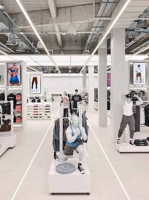 Gymshark New Store Opening, Westfield Stratford City London. 