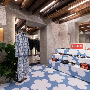 Kenzo Hana Dots Collection Pike Concept Store Pop-Up, Lake Como Italy.