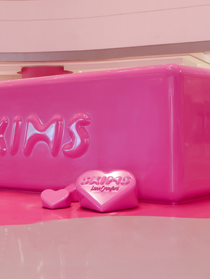 Skims Valentine's Day Series Pop-Up Store, Lane Crawford Chengdu IFS China.