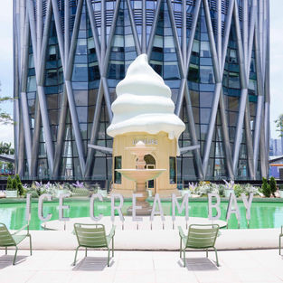 Shenzhen Bay MixC Ice Cream Manor Pop-Up Campaign Activation, Shenzhen Bay Vientiane City China. 