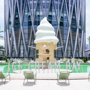 Shenzhen Bay MixC Ice Cream Manor Pop-Up Campaign Activation, Shenzhen Bay Vientiane City China.