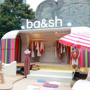 Ba&sh La Isla Summer Coast Capsule Series Pop-Up Installation, Sino-Ocean Taikoo Li Chengdu.