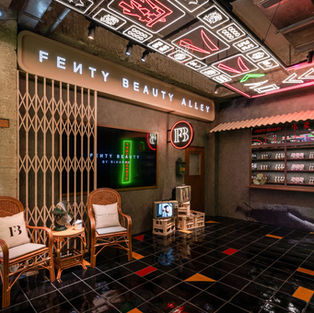 Fenty Beauty Alley Pop-Experience, Shanghai China.