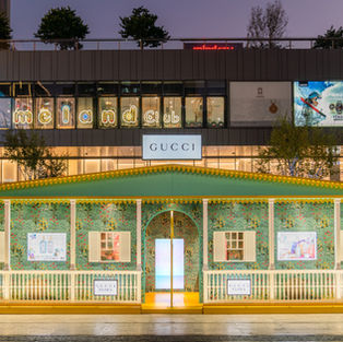 Gucci Flora Garden of Dreams Pop-Up, MixC World Shenzhen China.