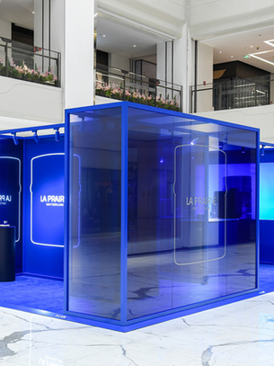 La Prairie 'The Cobalt Blue House' Pop-Up Installation Space, SKP Beijing China.